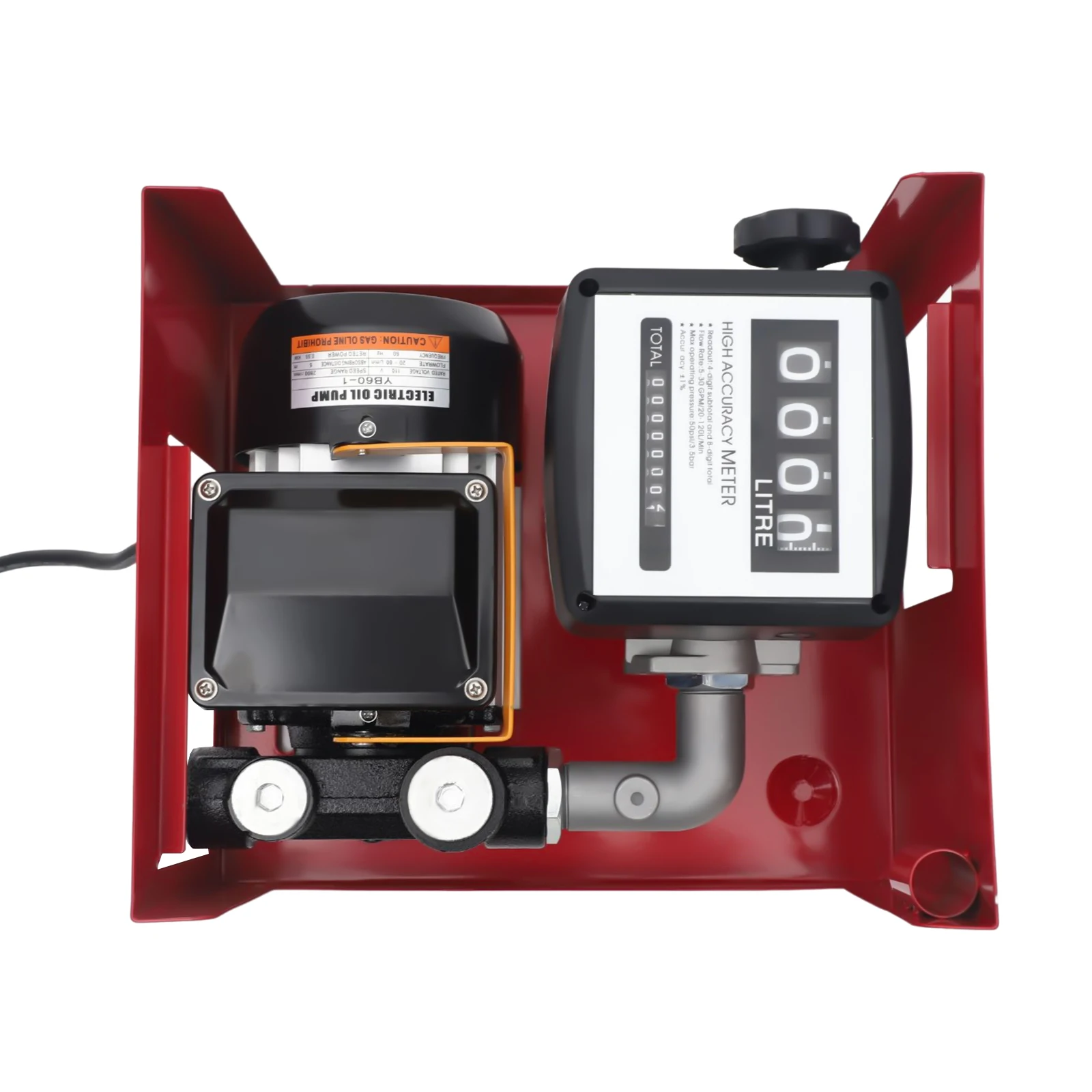60 Liters Electric Self-Priming Diesel Fuel Transfer Pump Counter Automatic  Fuel Pump 550W - AliExpress