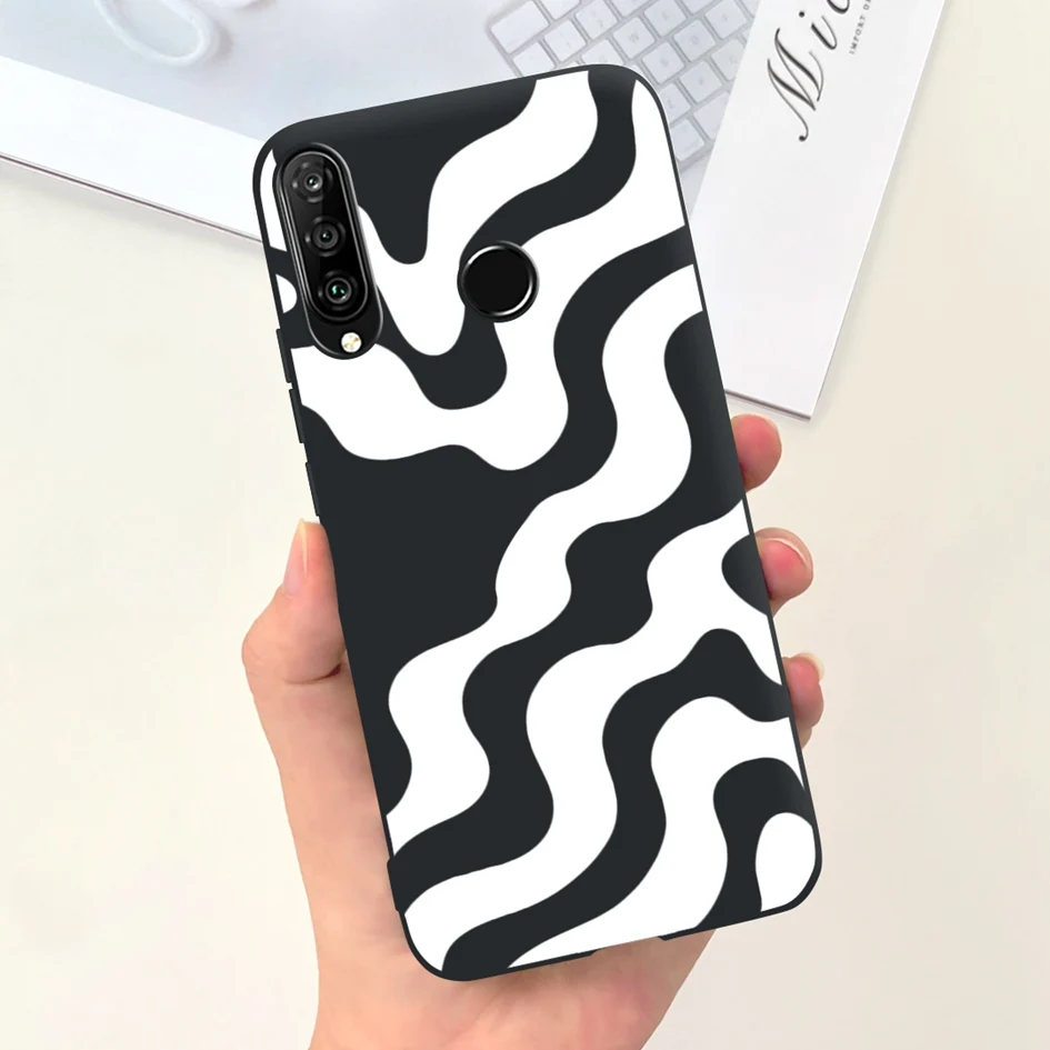 Floral Space Pattern Soft Silicone Phone Case