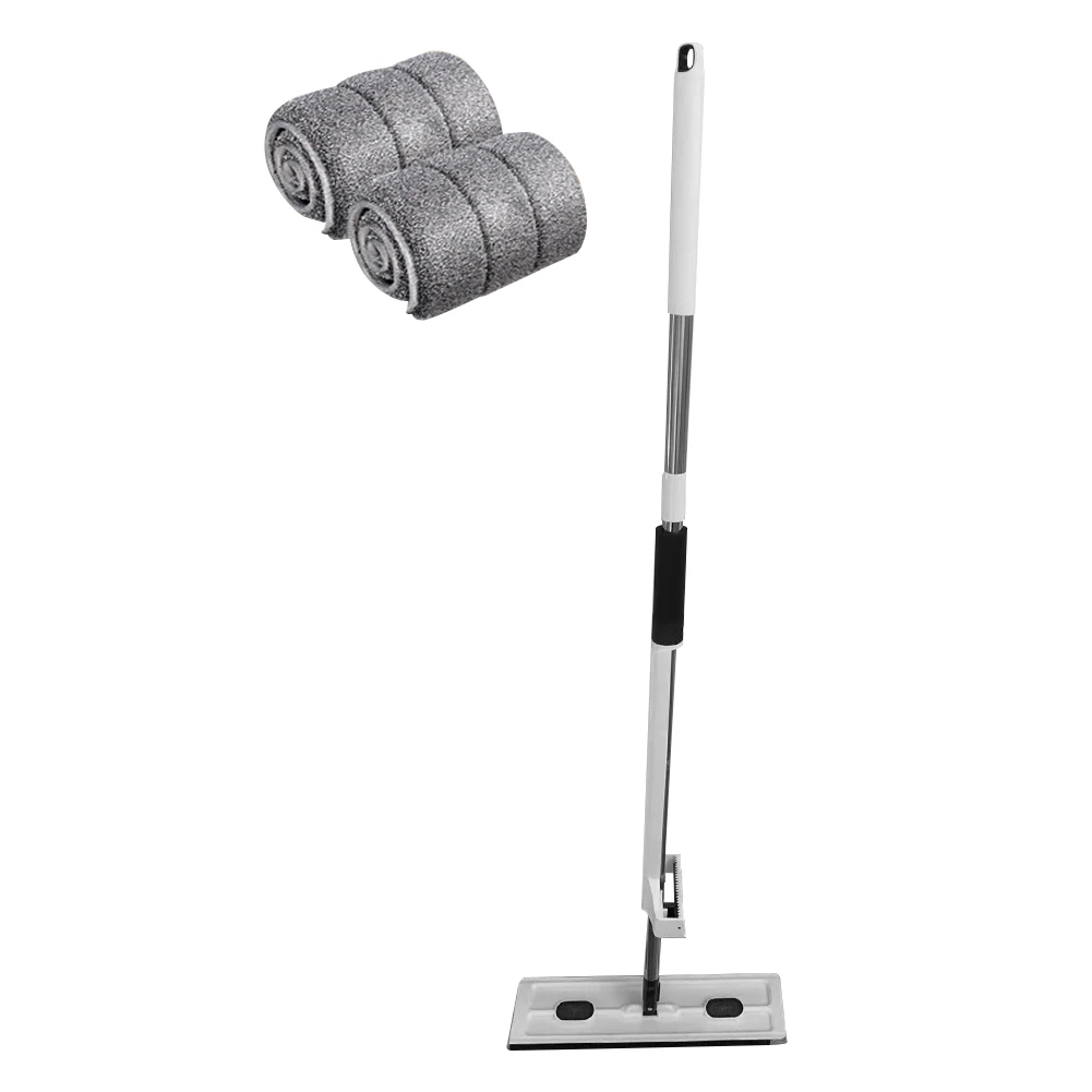 Microfibre Floor Mop with Long Handle for All Floor Types