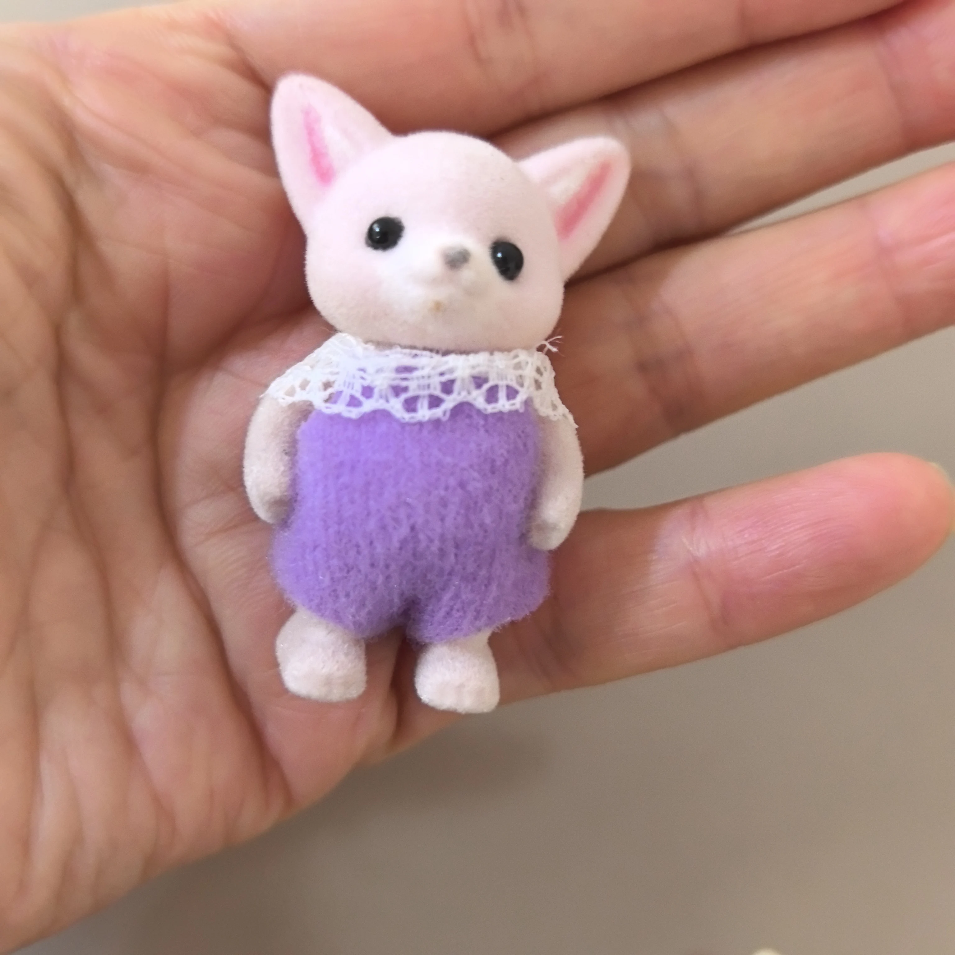 Simulation Forest Rabbit Family DIY Playset Mini Rabbit Bear Figure Toy Dolls Kids Gifts