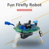 LED Breathing Light Soldering DIY Kit Simulated Firefly Flashing Robot Toy Photosensitive Sensor Mobile Robot Part Electronic 1