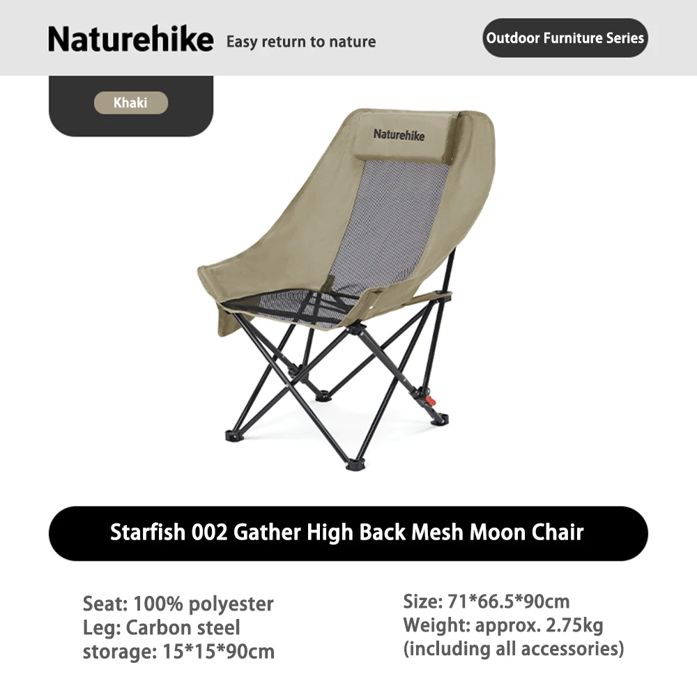 Portable High-Back Camping Chair 6