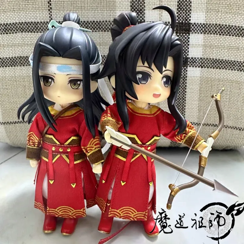 Фигурки героев аниме Mo Dao Zu Shi, Оригинальные фигурки Wei Wu Xian Lan Wang Ji, модели кукол, фигурки Qishan Night-hunt Ver, игрушечные фигурки в подарок