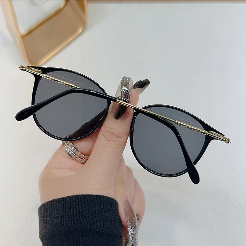 New Round Vintage Sunglasses Women Retro Luxury Brand Designer Sun Glasses For Women's Sunglass Oculos De Sol Shades UV