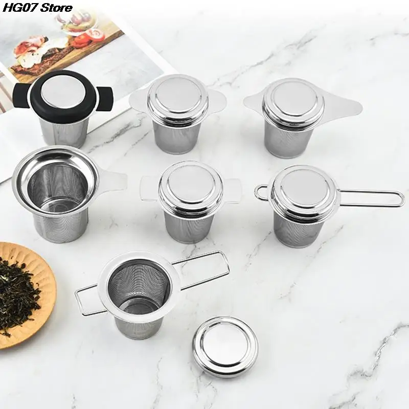 

304 Stainless Steel Tea Strainer Reusable Tea Infuser Tea Strainer Teapot Loose Tea Leaf Spice Tea Filter Kitchen Accessories