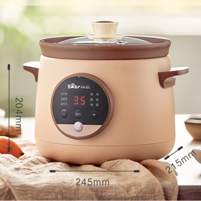 1 Qt. Mini Electric Ceramic Stew Cooker