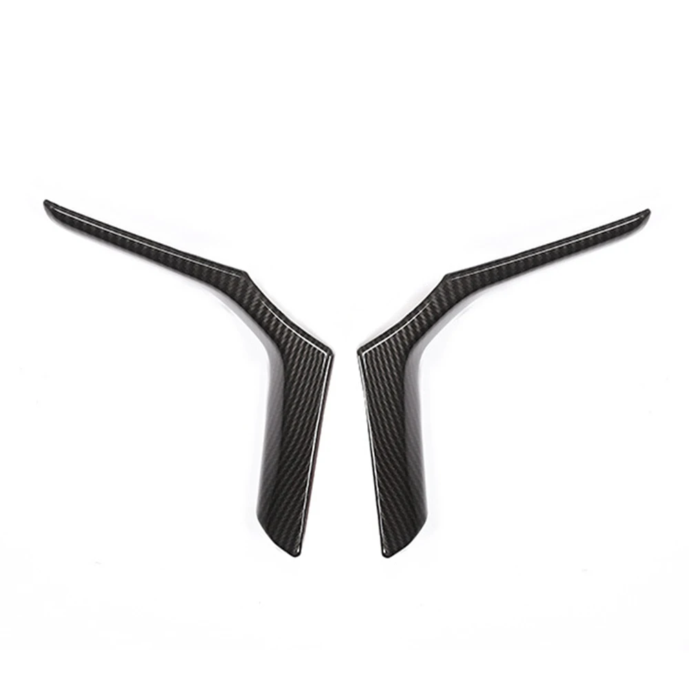 

Декоративная накладка на руль автомобиля, Стильные наклейки из углеродного волокна для BMW X5 G05 X3 X4 G01 G02 G30 G20 G28