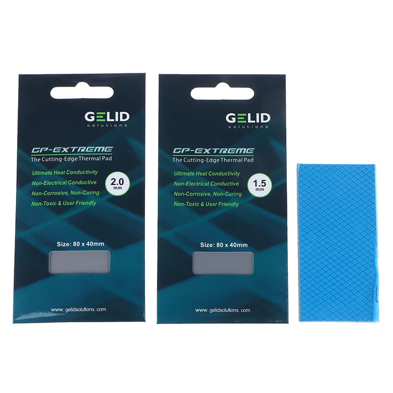 

NEW GELID GP-Ultimate 15W/MK Thermal Pad CPU/GPU Graphics Motherboard Silicone Grease Pad Heat Dissipation Silicone Pad