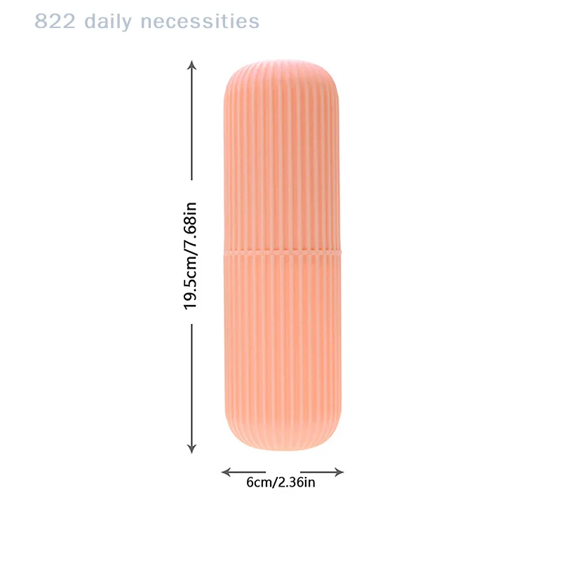 Travel Portable Toothbrush Bathroom Toothpaste Holder Case Organizer Toiletries Storage Cup Creative Economic Box_voghion.com