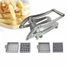 Household Stainless Steel Potato and Cucumber Slicer, Manual Press Type Multifunctional Fruit and Vegetable Cutter 6