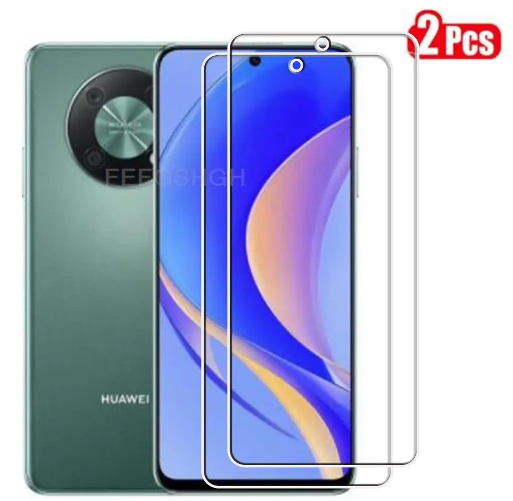 

9H HD Protective Tempered Glass For Huawei Nova Y90 CTR-LX2, CTR-LX1 6.7" 2022 Screen Protector Protection Cover Film