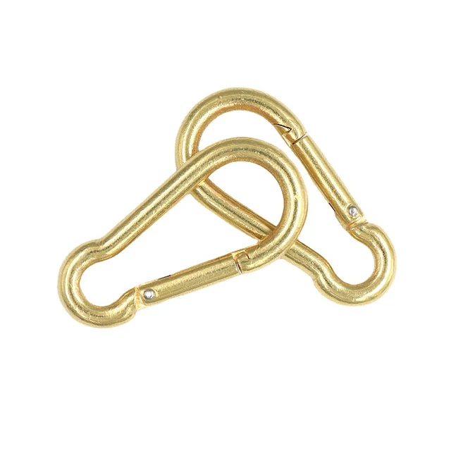 Anelli A Molla In Ottone Placcato Oro 18K - 4 Pezzi Con Zirconi Per Portachiavi E Gioielli Fai Da Te - Foto 3