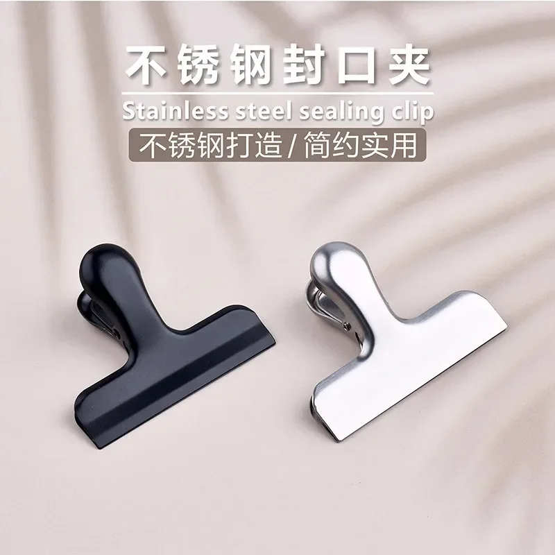 

Зажим для пищевых продуктов из нержавеющей стали, зажим для пищевых продуктов, зажим для свежего влагостойкого пищевого типа «Ласточкин хвост»