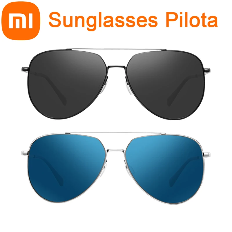 Xiaomi Mijia gafas sol polarizadas originales de nailon, piloto, capas, revestimiento antirreflejos, UV400, a prueba de rayos UV, para pesca | - AliExpress