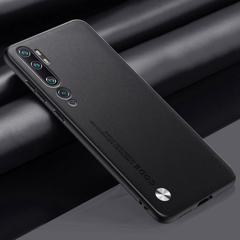 Luxury PU Leather Matte Silicone Phone Case - Premium Protection Back Cover