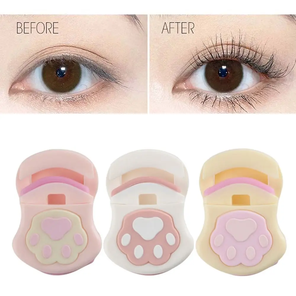 

Plastic Lashes Curling Applicator Portable Mini Cat Claws Eyelash Curler Practical Cute Eye Lashes Curler