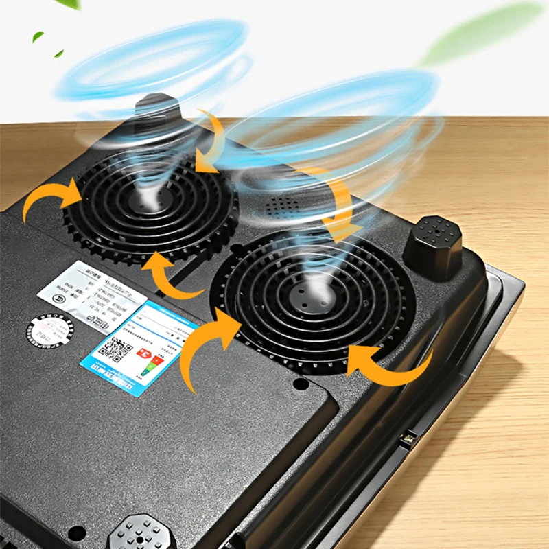 3500W high power intelligent induction cooktop waterproof adjustable temperature kitchen hotpot heater stovetop