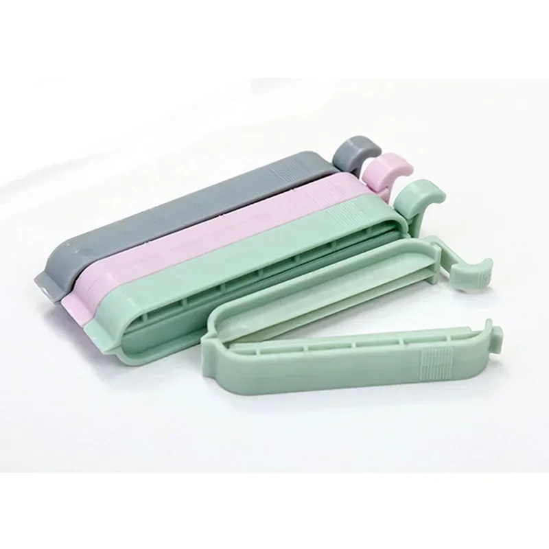 12Pcs/set Bag Plastic Clips Househould Snack Storage Bag Sealer Kitchen Mini Vacuum Sealer Clamp Food Clip Bag Seal Tool 3