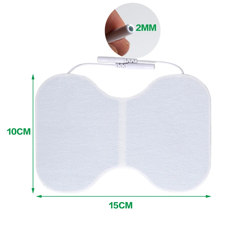 Back Massager Pulse Muscle Stimulator Electro Pad for Waist and Back Acupuncture Treatment Massager Replacement Electrode Pads