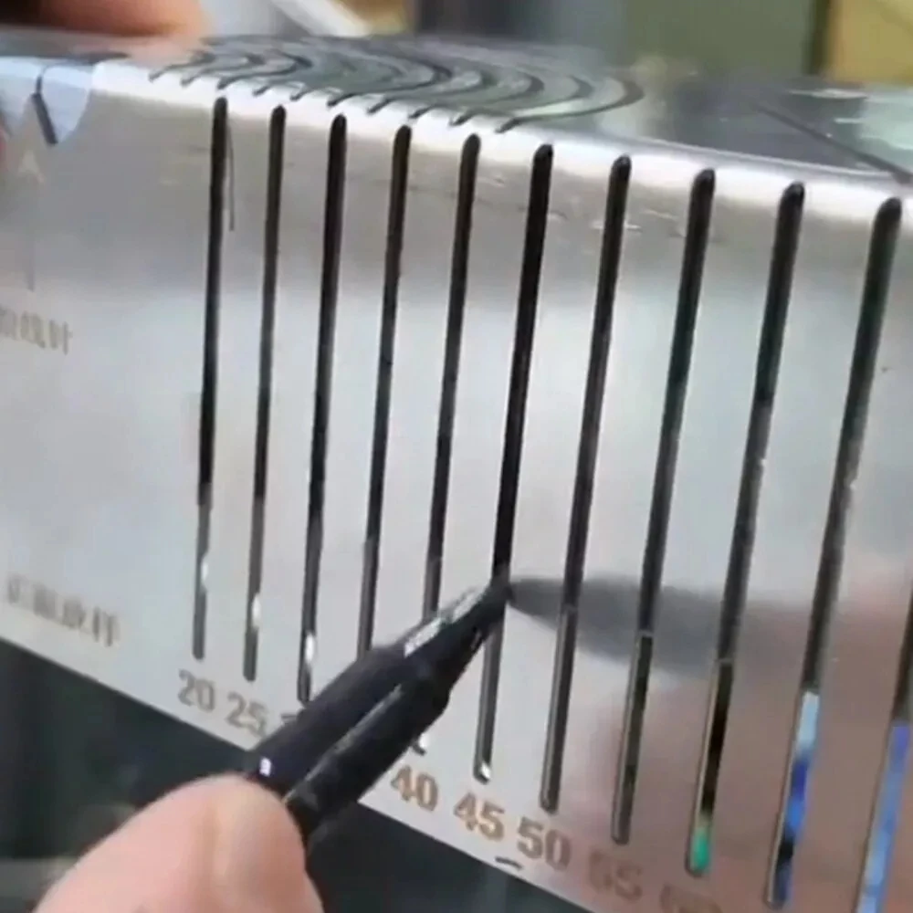 Precision Flex Angle & Arc Marking Tool 20-100mm Adjustable Linear Arc Scriber - 3