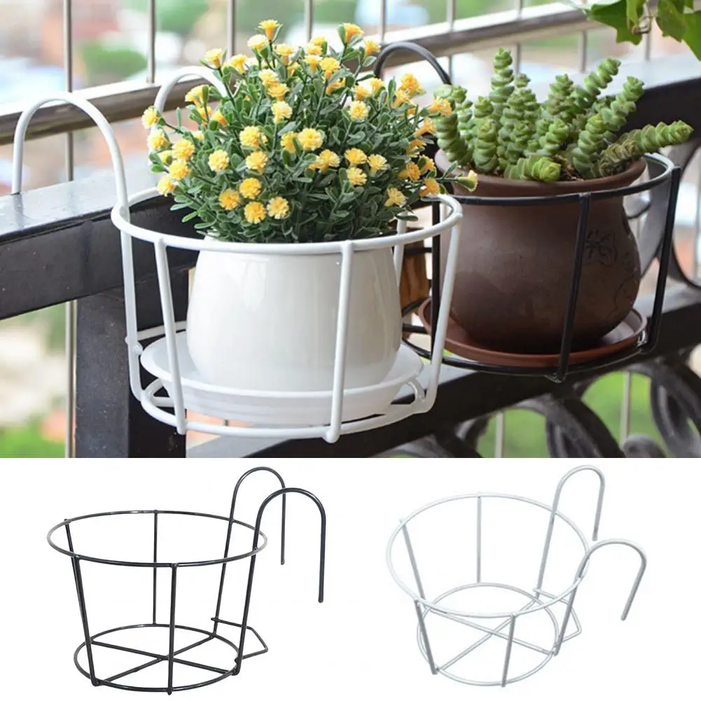 Metall Wand Pflanzkorb Halbrund – Hängekorb 53x35x16 Cm Für Balkon, Garten, Zaun