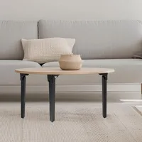 4pcs Folding Table Legs Adjustable 90° Angle Metal Replacement Legs for Sofa Desks and Dressing Tables Includes Mounting Screws 3