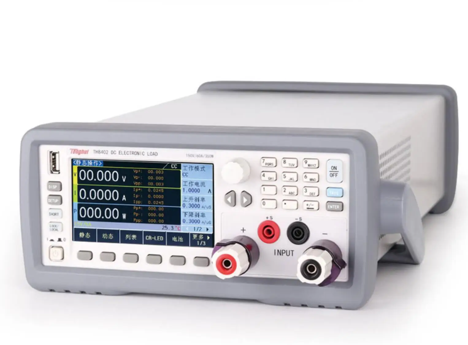 TH8412/TH8402/TH8402A/TH8401/TH8411 Programmable DC electronic load 350W/175W