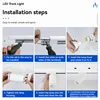 Track Light Set GU10 Track Lighting Lamp Rail Spot Lights Led Spotlight Fixture Clothing Store Shop Home Kitchen Track Source 3