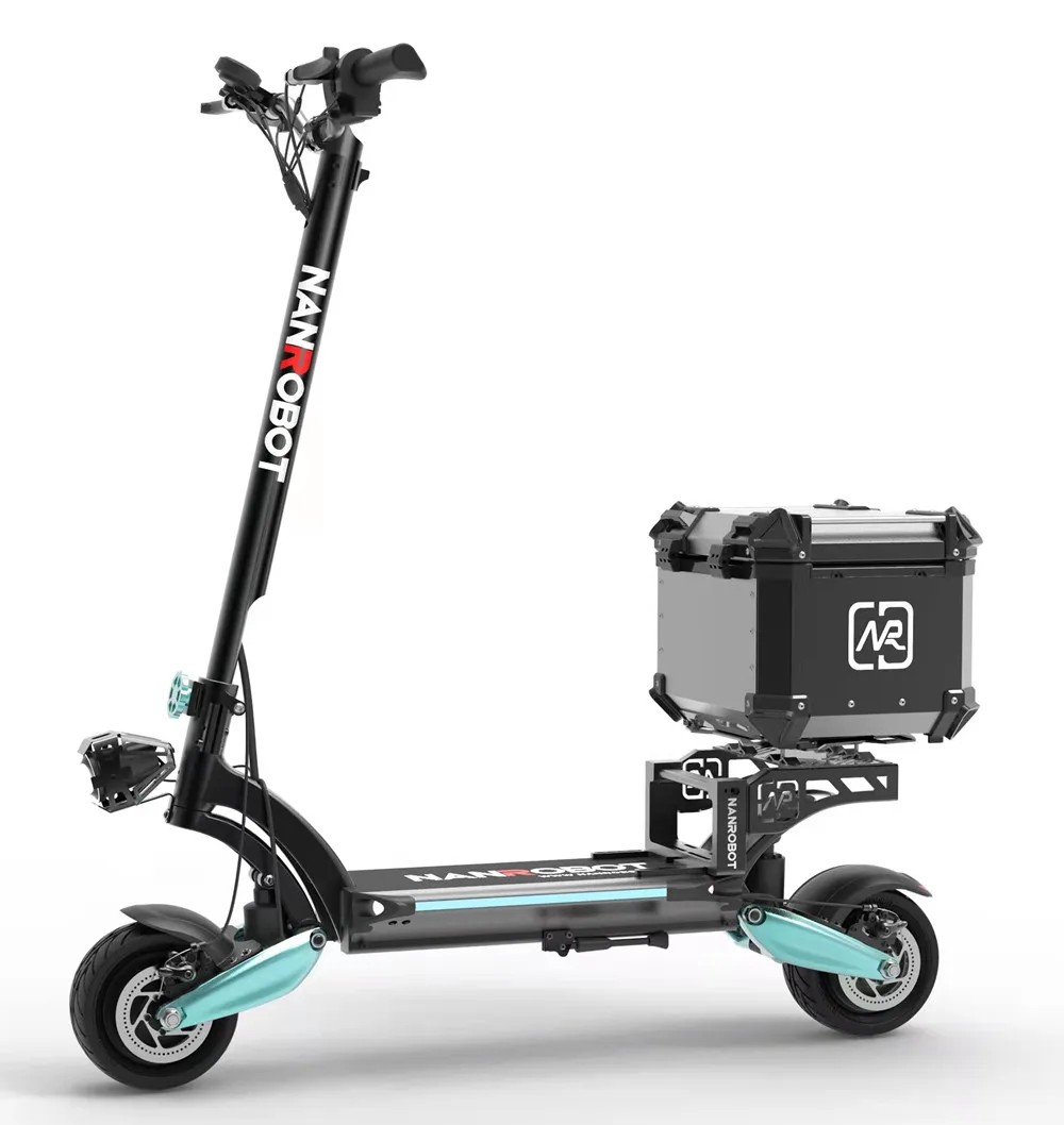 NANROBOT LS7 Trottinette éLectrique Adulte Pliable, Pneus 28cm, Charge  Maximale 170 Kg – All Modique