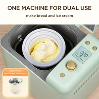 Petrus Automatic Bread Maker Machine,Customizable Settings,Ice Cream IMIX,Auto Fruit Nuts Dispenser,2 Loaf Size PE8899 2