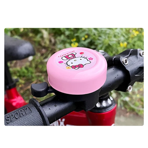 헬로 키티 자전거 벨, 애니메이션 어린이 사이클링 안전 자전거 경적, 만화 자전거 Mtb 스턴트 스쿠터 경적, Mtb 자전거 액세서리 선물 2