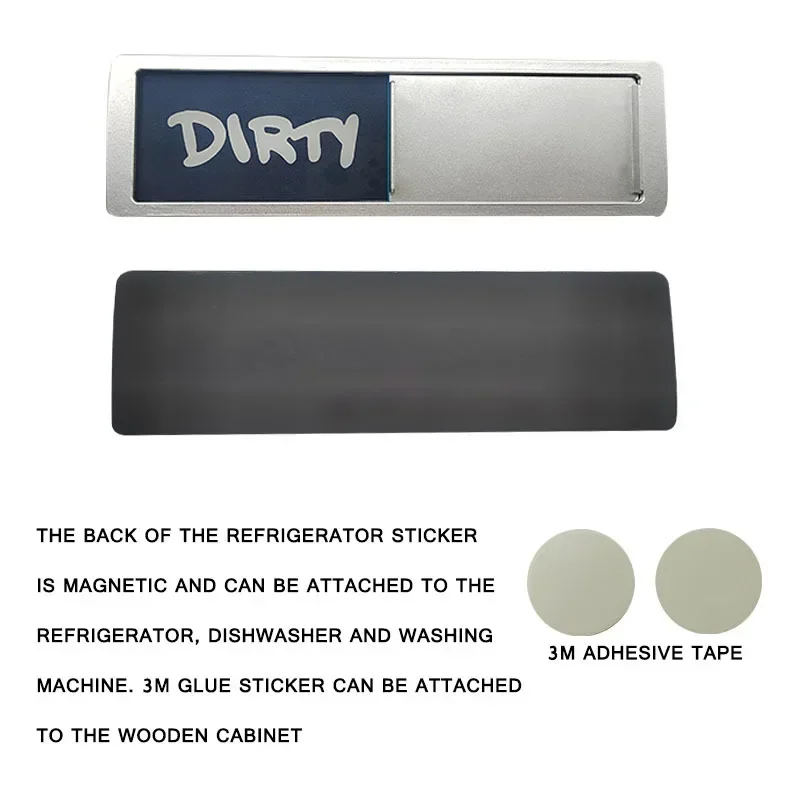 Room Cleaning Tips Cleanliness Signs Hotel Magnetic Sign Kitchen Dishwasher Magnet Clean Dirty Sign Home Room Decoration dishwasher magnet