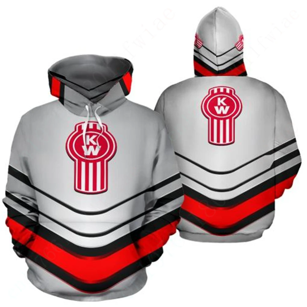 

Kenworth Harajuku Sweatshirt Top Anime Hoodies For Men Women Casual Zip Hoodies 3D Printing Essentials Pullover Unisex Clothing