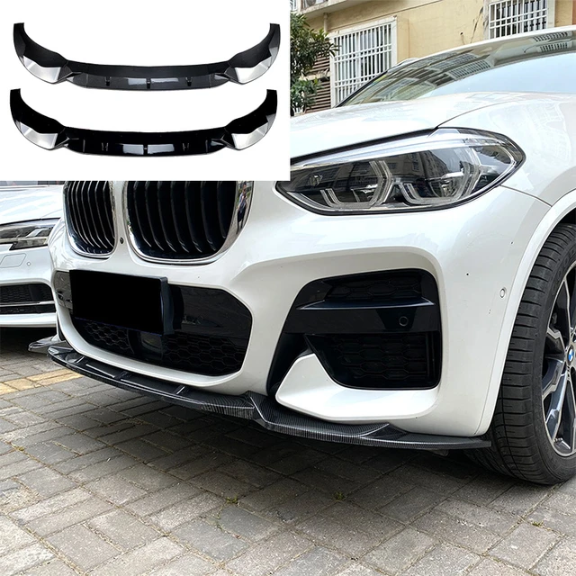 Für BMW X3 X4 G01 G02 M Sport 2018 ~ 2021 Auto Zubehör Front Stoßstange  Splitter Seite Ecke Nebel Licht canards Abdeckung Trim Aufkleber -  AliExpress