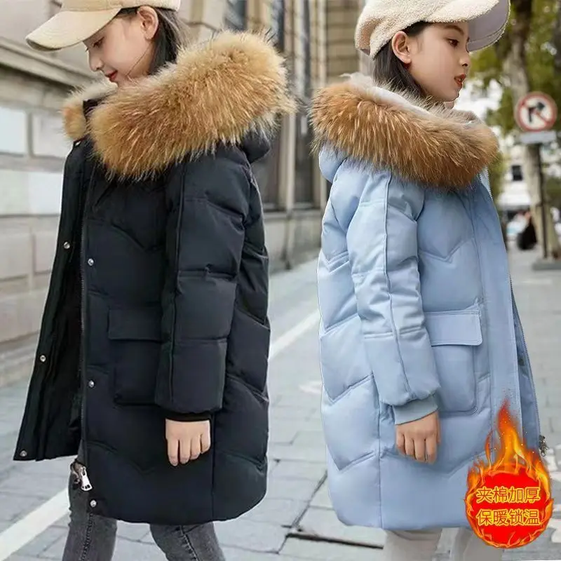 Chaqueta De Invierno Con Capucha Para Niños - Abrigo Grueso Antiviento, Forro Polar, Unisex