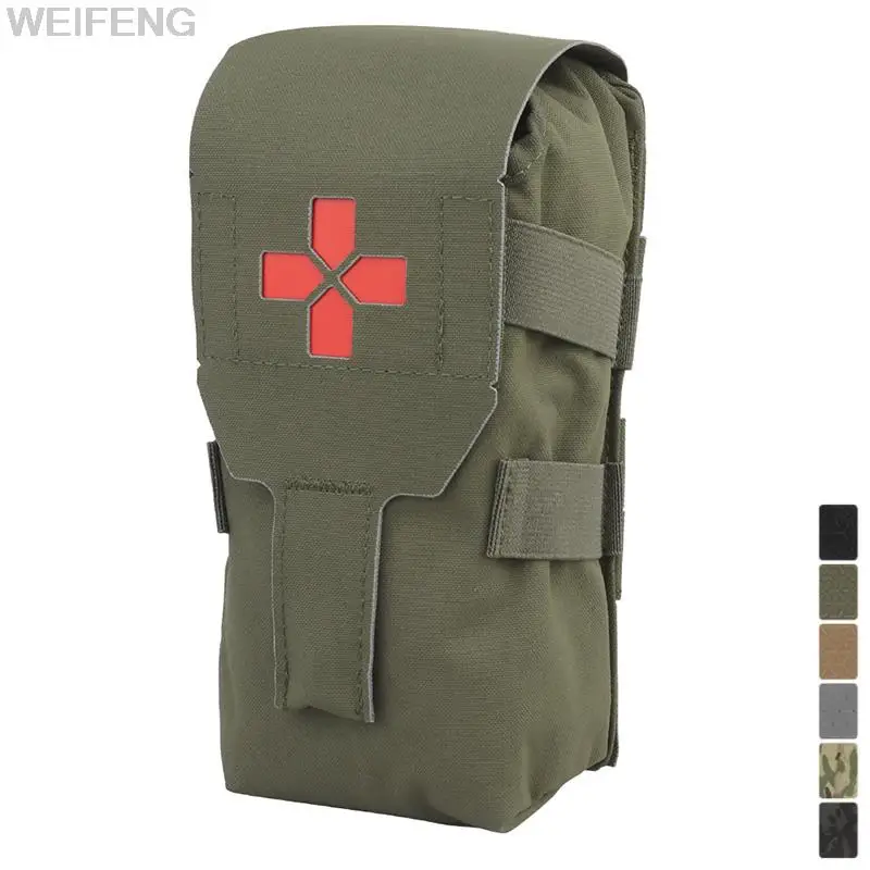 

Tactical Small Vertical First Aid Kit EDC Pouch Molle Bag Trauma Bandage Kit Emergency Medical Storage Bag Hunting Accessories
