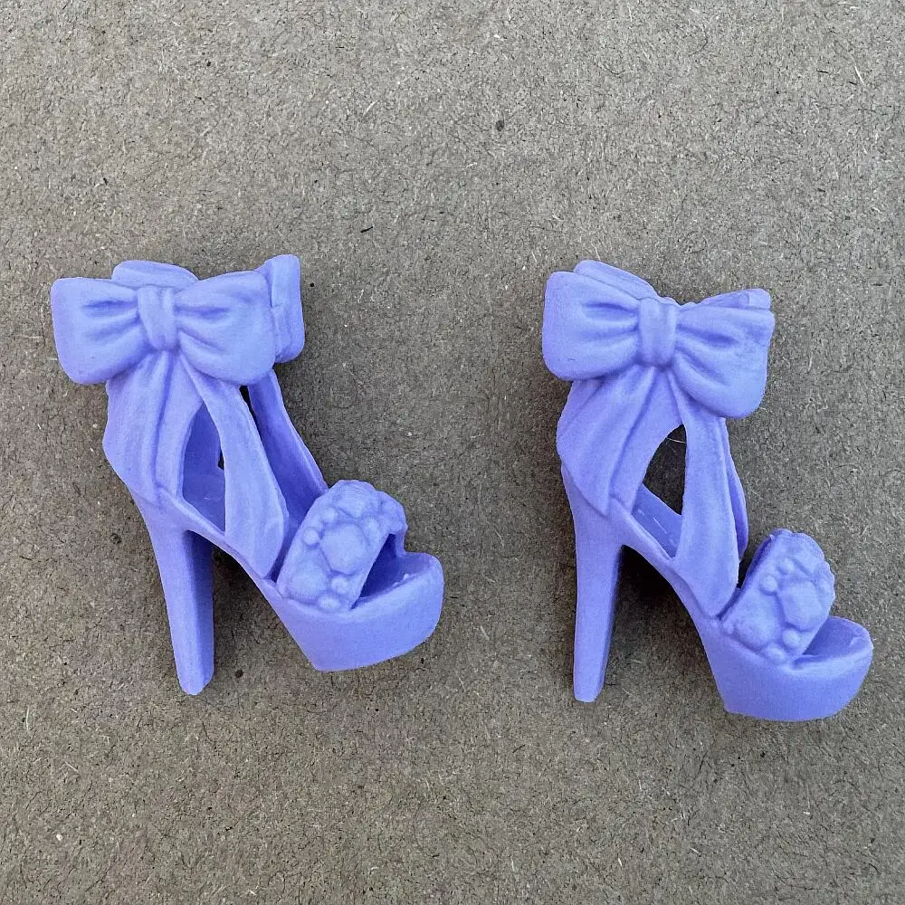 1/6 Babi Doll Shoes High Heels Slippers Boots 30cm Doll Decors Girl Collection Toys Sunglasses Doll Accessories - 4