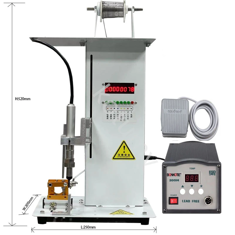 220V 150W Intelligent Soldering Machine Pedal Type Soldering Iron Semi-Automatic Soldering Equipment