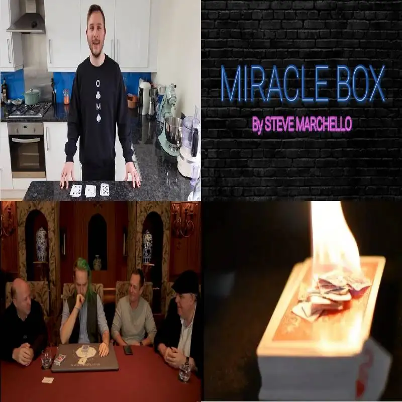 Mind Over Sulla Materia Di Daniel Johnson,Miracle Box Di Steve Marello, Phoenix Di Sirus Magic,The Birthday Trick Di Ollie Mealing