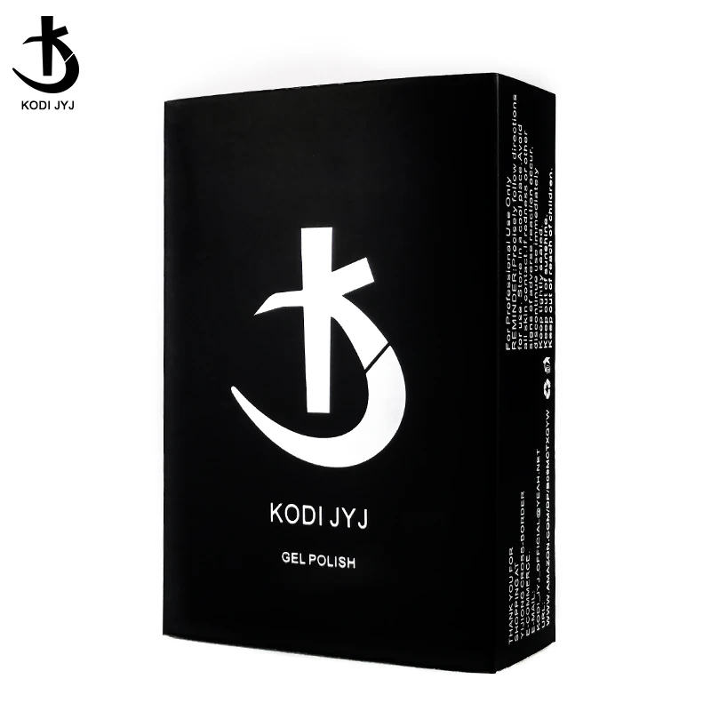 KODI JYJ New Upgrade Rubber Base Gel Nail Polish Set Semipermanent Top Coat y Base Coat uv led Gellac Super Bright No Sticky Top 5