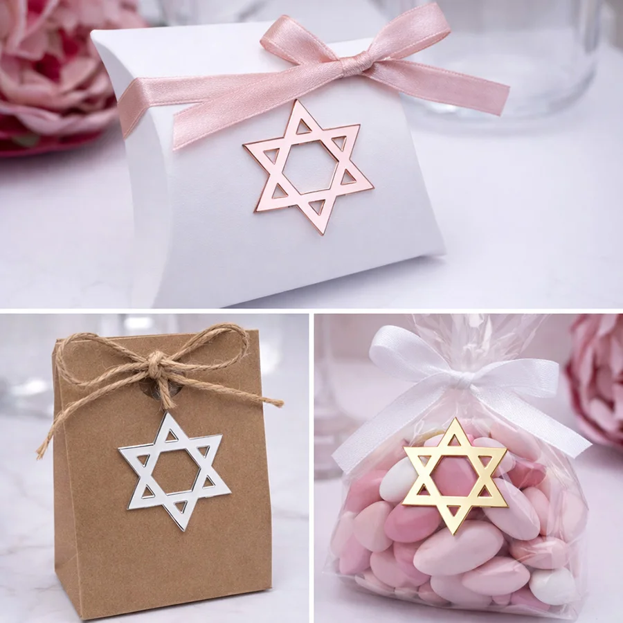 מדבקות מגן דוד מראה