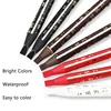 1pcs Eyebrow Pen Waterproof Shadow Microblading Permanent Makeup Eye Brow Pencil Positioning Lip Brown Red Eyebrow Supplies 3