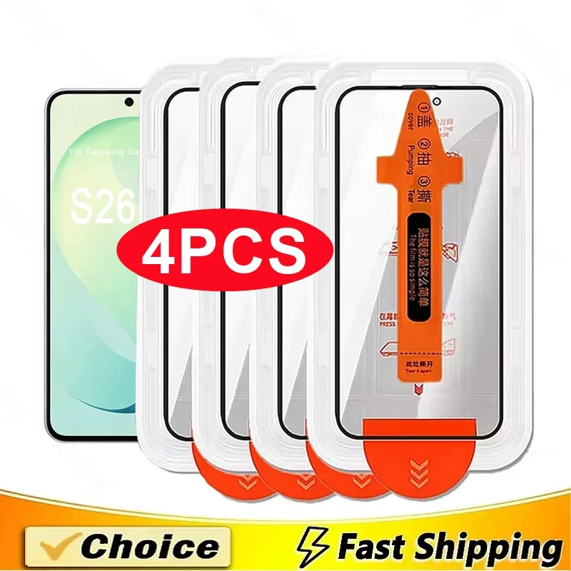 Premium Dust-Free Easy Installation Tempered Glass Screen Protector with Oleophobic Coating