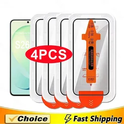 Premium Dust - Free Easy Installation Tempered Glass Screen Protector with Oleophobic Coating - Galaxy S26 FE