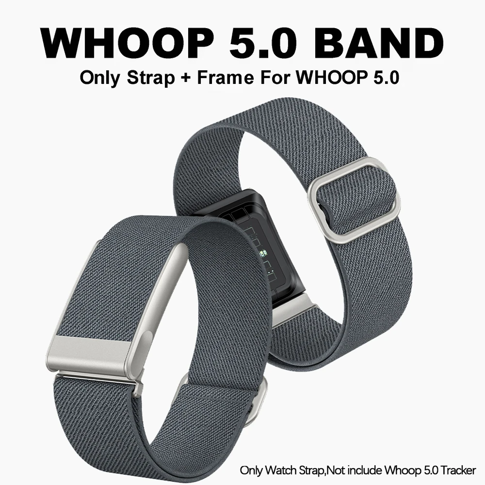Premium WHOOP 5.0 Breathable Nylon Fitness Wristband Replacement Strap