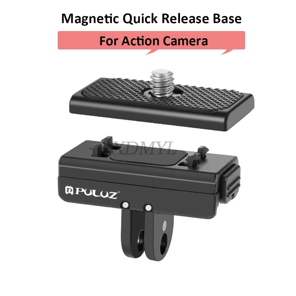 

Магнитный быстросъемный базовый кронштейн для Insta360 Ace/ProX4/X3, Магнитный адаптер, держатель, интерфейс для DJI Action 4/3/GoPro