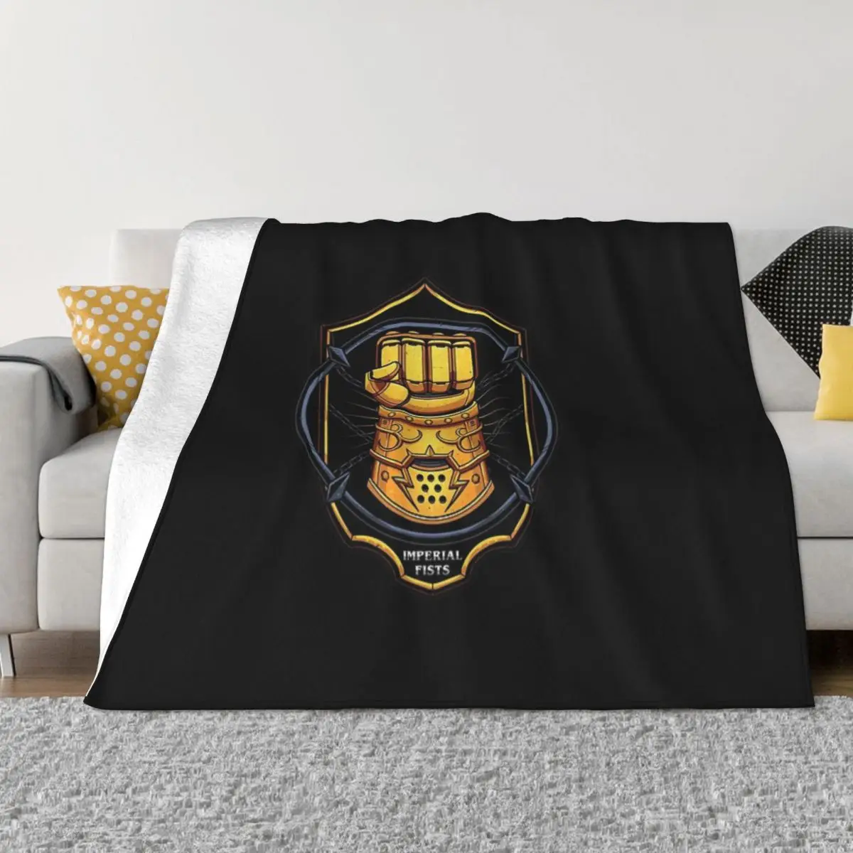 Imperial Fist Logo Coperta Copriletto Sul Letto Soffici Coperte Morbide Per L'Inverno