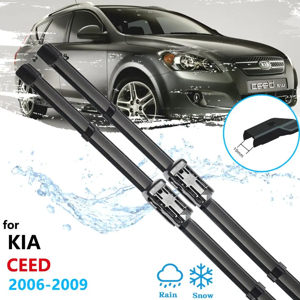 Car Wiper Blades For Kia Ceed 2006 2007 2008 2009 Ed 2pcs Washer