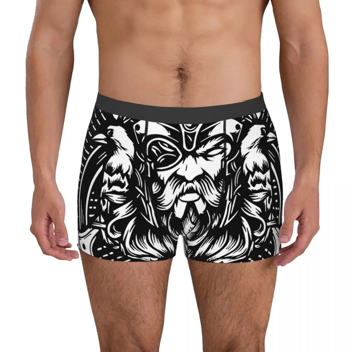 Norway Viking Underpants Breathbale Panties Male Underwear Print Shorts Boxer Briefs norway