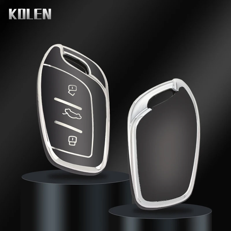 Enhanced TPU Car Smart Key Case Cover - Protective Fob Accessories